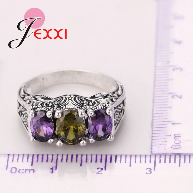 Женское кольцо из серебра 925 пробы с фианитом|ring fashion jewelry|jewelry ring boxring fitting |