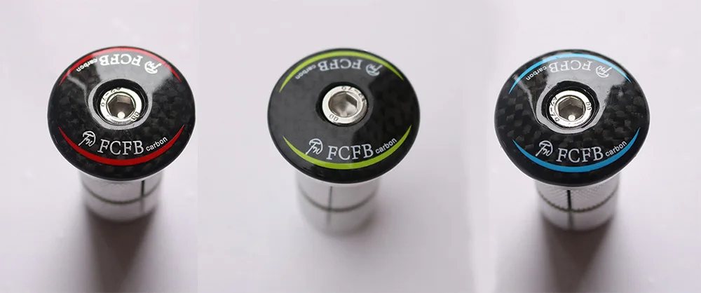 2017 FCFB карбоновая гарнитура для велосипеда верхняя крышка ключевой расширитель 28