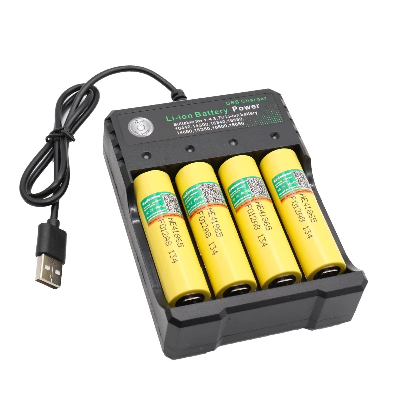 HE4 2500 mAh литий ионный аккумулятор 18650 3 7 V аккумуляторы питания Макс 20A 35A Разрядка