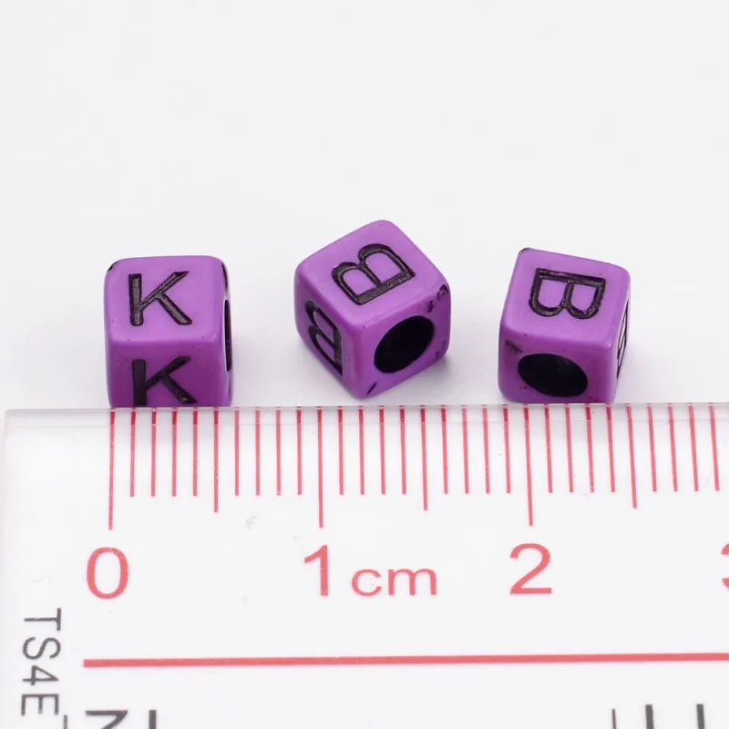 500pc 6x6mm Cube Letters alphabets Opaque Acrylic Beads MediumOrchid DIY Jewelry Accessories Finding Making Necklaces Bracelets | Украшения