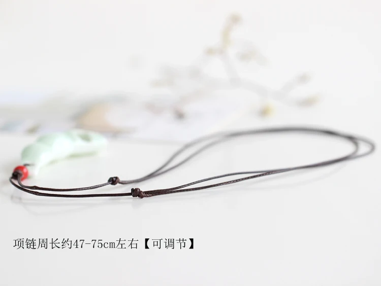 Fashion Jewelry Handmade Ceramic Pea Pods Cyan or White Whistle Pendant Necklace for Women Lovers Fine | Украшения и аксессуары