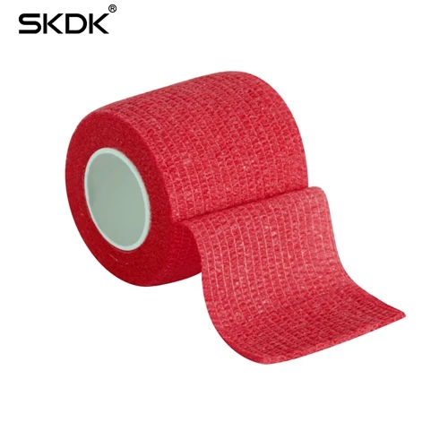 SKDK 4,5 MColorful Sport elastopast Спортивная эластичная повязка самоклеющаяся лента для защиты от артроза лодыжки - Цвет: Красный