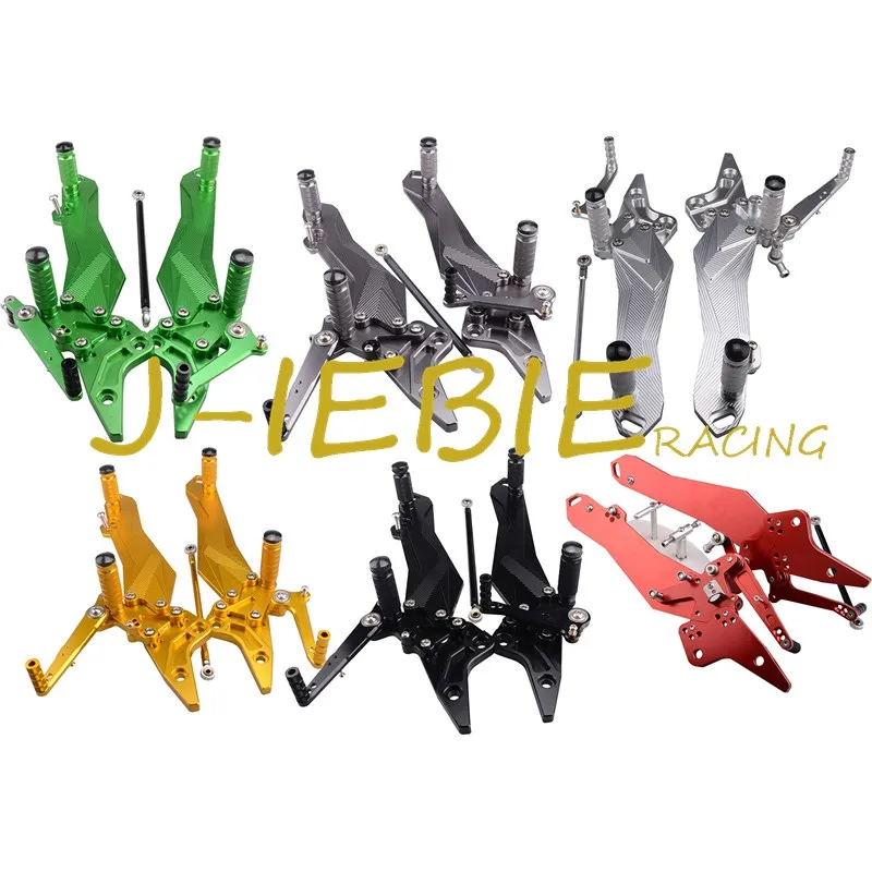 

CNC Racing Rearset Adjustable Rear Sets Foot pegs Fit For Kawasaki Z800 2013 2014 2015