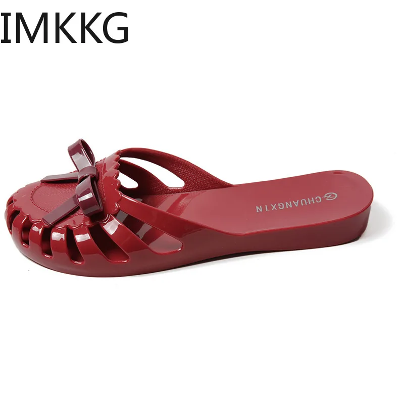 Женские шлепанцы без задника повседневные с круглым носком для улицы Y10097