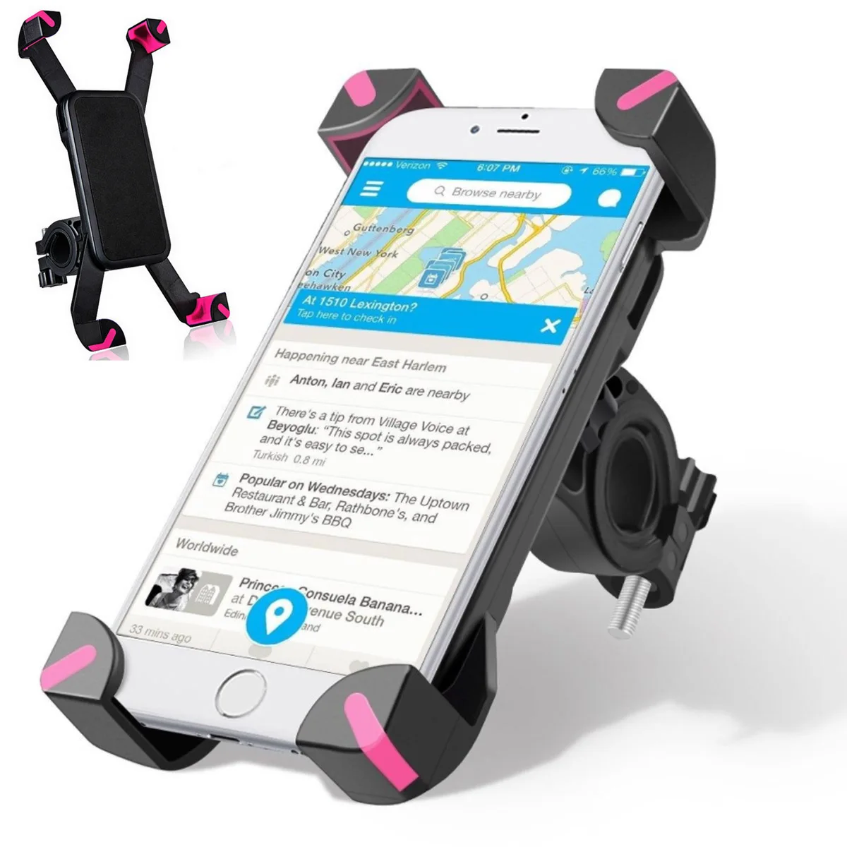 Универсальный держатель для велосипеда мотоцикла GPS Держатель с подставкой