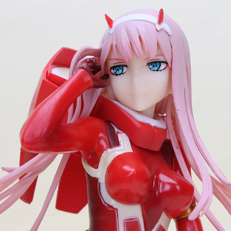 21 см аниме DARLING in the FRANXX фигурка игрушки Zero Two 02 ПВХ фигурка Коллекция Модель игрушки рождественские подарки