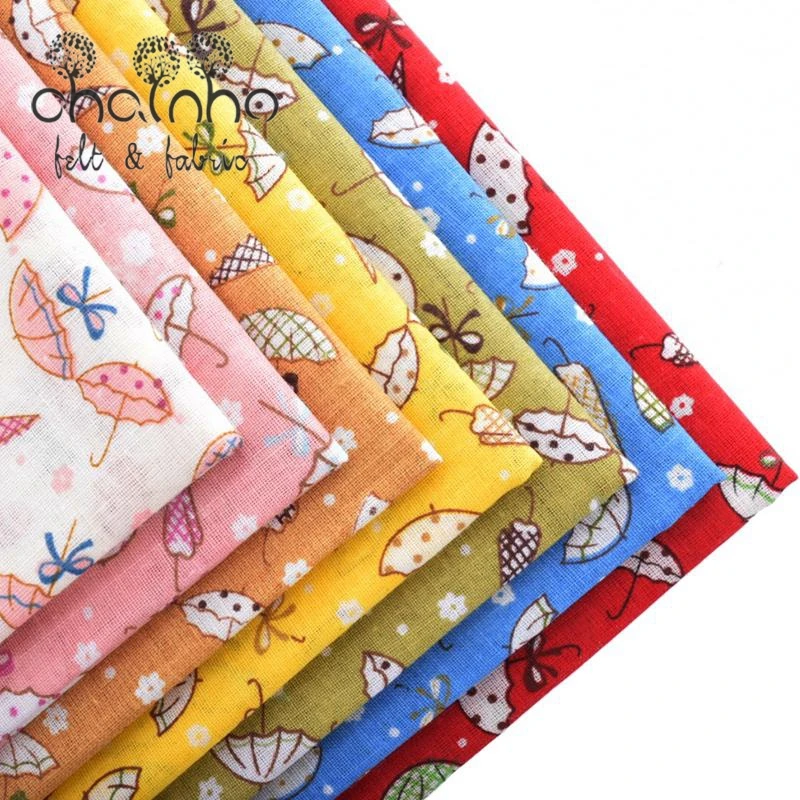 Тонкая хлопковая ткань для вырезок четверть ткани квилтинга рукоделия шаблон 7