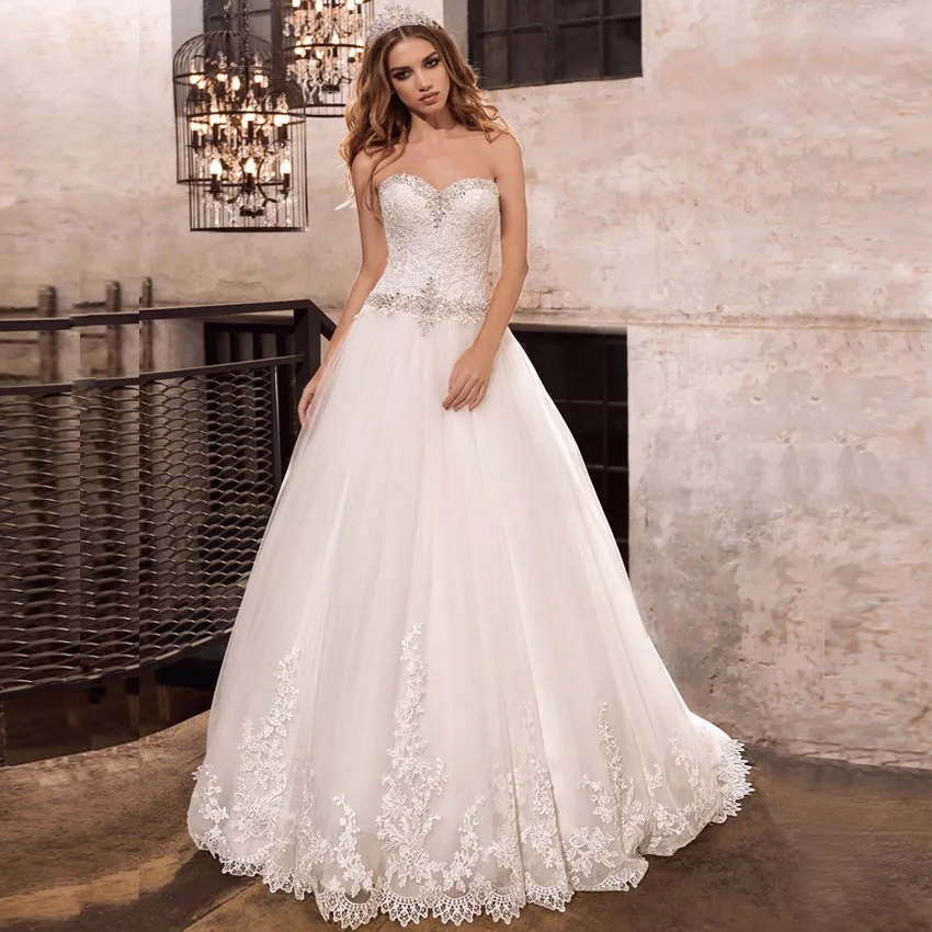 Одеяние де свадебная Сшитое Кот Бисероплетение Sash Аппликации Кристалл Свадебное