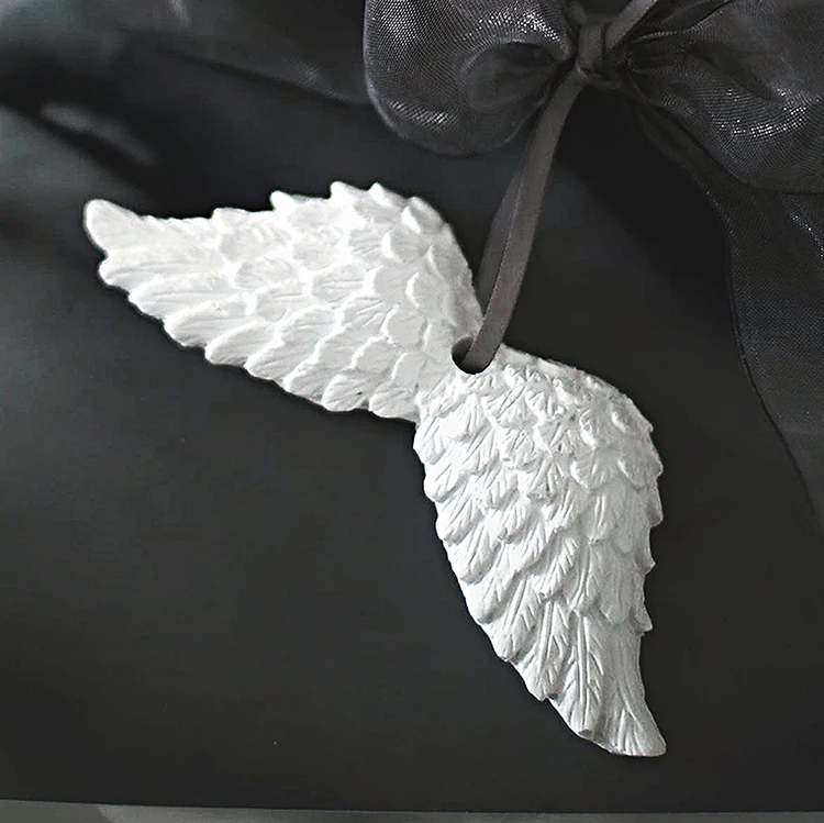 HOHOBLANC Горячая продажа Sugarcraft Крылья Ангела ароматерапия DIY силиконовая форма
