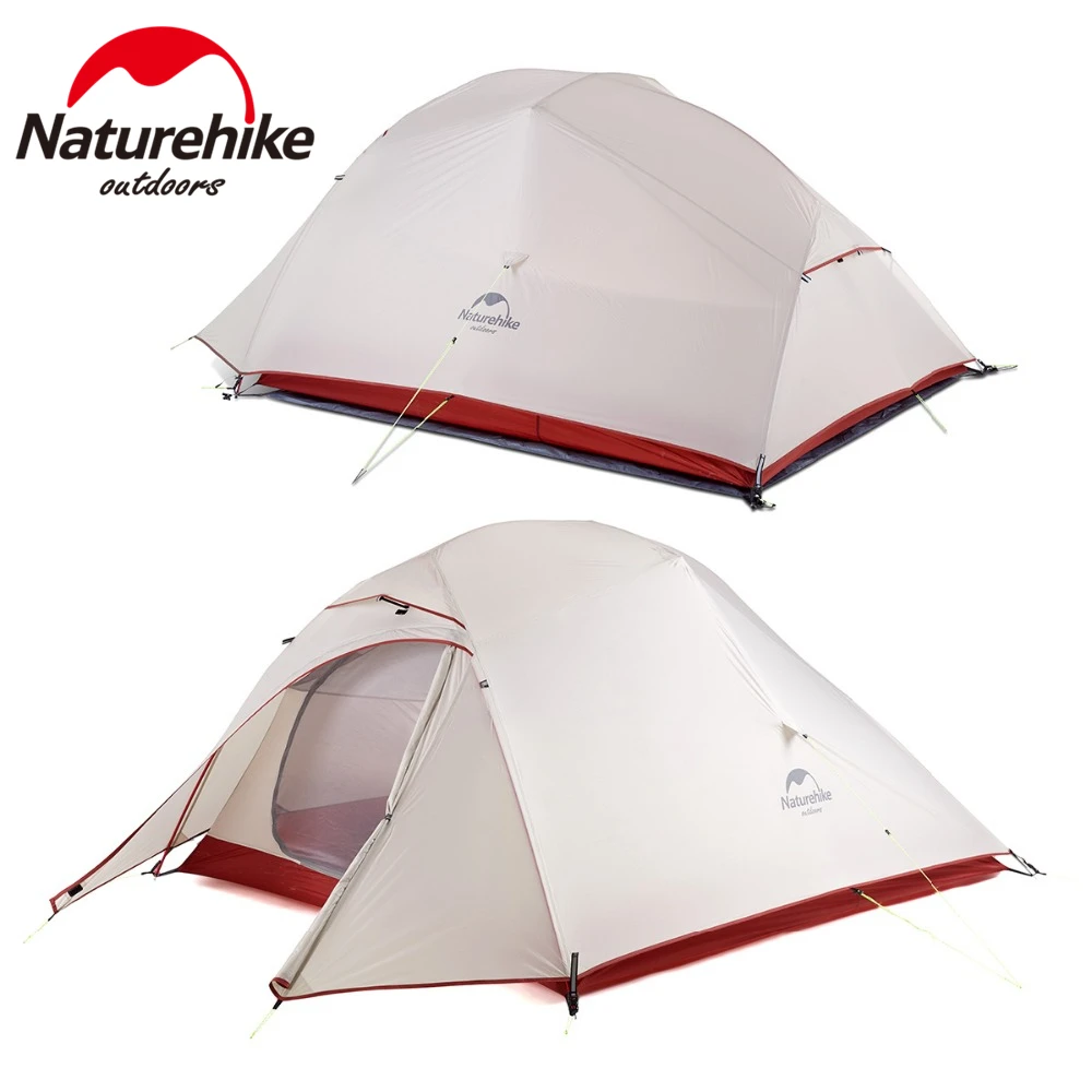 Naturehike Upgrade CloudUp 2 палатка 20D силиконовая двухслойная Мужская Сверхлегкая