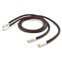 3mpair ofc pure copper audio cable with 24k gold plated rca terminal hi fi