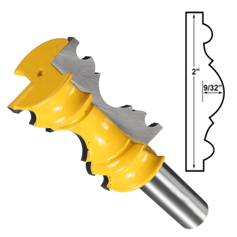 Rail Molding Router Bit 1/2 Shank Shaker Woodworking