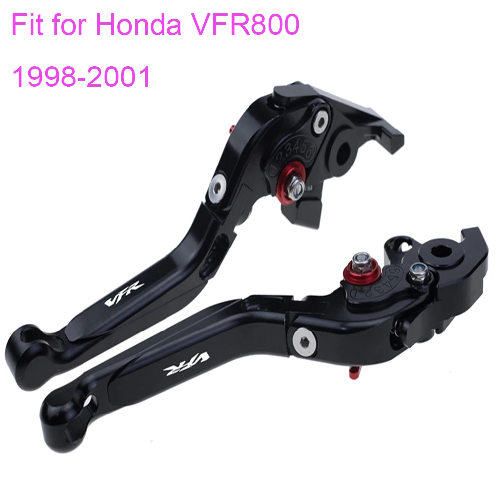 

KODASKIN левое и правое Складные Выдвижные сцепные рычаги для Honda VFR800 1998-2001