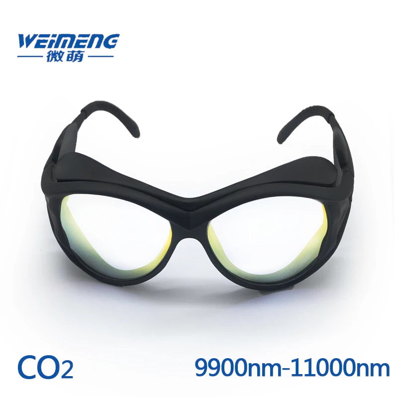 CO2 защитные очки лазерная защита стекло 9900nm 11000nm 10 6 umOD 5 + для косметического
