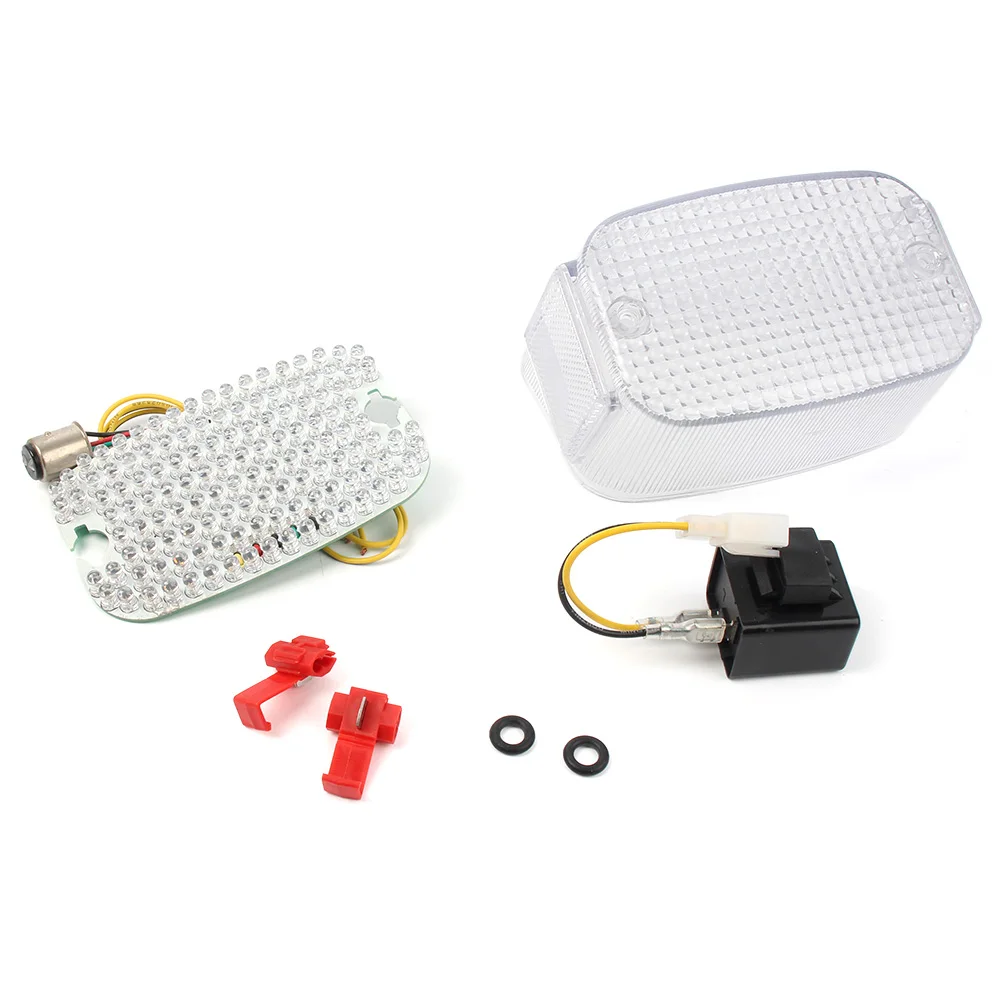 

LED Taillight For KAWASAKI VULCAN 800 CLASSIC 1500 88 /NOMAD 1999-2006 Rear Tail Brake Light Integrated Turn Signal Lamp E-Mark