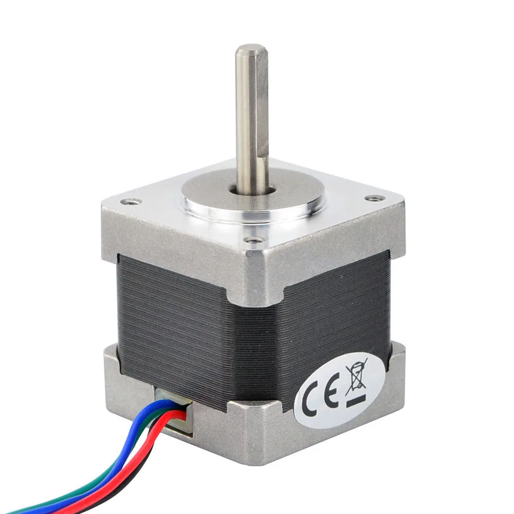 Nema 14 шаговый двигатель 1.8deg 18Ncm (25.5oz.in) 0.8A 35x35x34 мм 4 провода для 3d принтера|motor