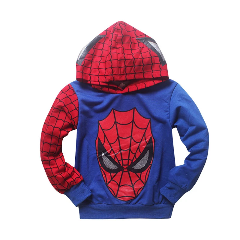 2017 New Winter Autumn Trolls Boy Children's Clothing Coat Spiderman Costume Batman Suit Kids Children Pullover pjmask Set |