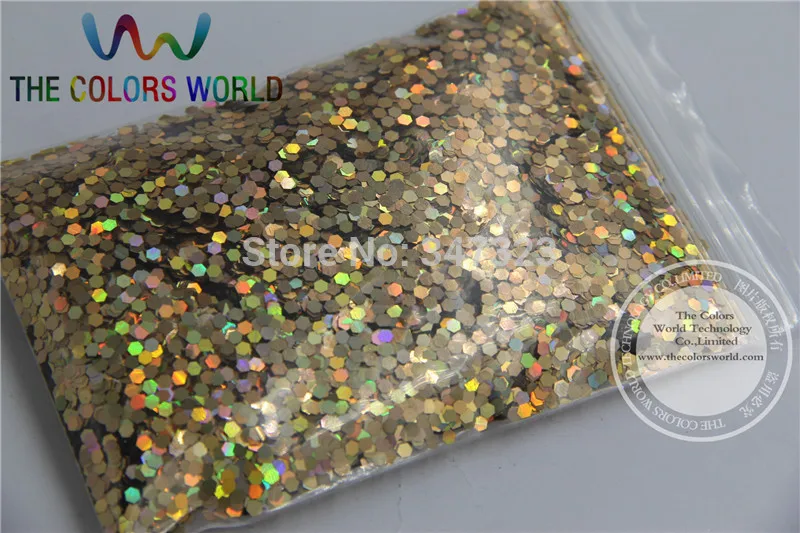 2 мм лазерный красный золотистого цвета глиттер Spangles голографические цветные