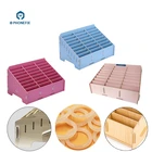 Деревянная настольная сетка, 24 ячейки, мобильный телефон отделений для хранения телефонов