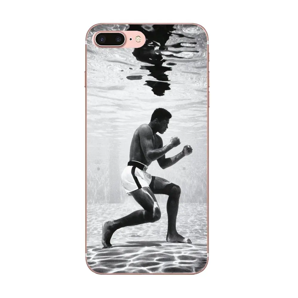 TPU Coque King Of Boxing Muhammad Ali For Moto G G2 G3 G4 G5 G6 G7 HTC 530 626 628 630 816 820 One A9 M7 M8 M9 M10 E9 U11 | Мобильные