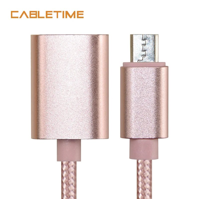 Кабель высокого качества Micro USB OTG кабель 2 0 адаптер конвертера otg портативный для