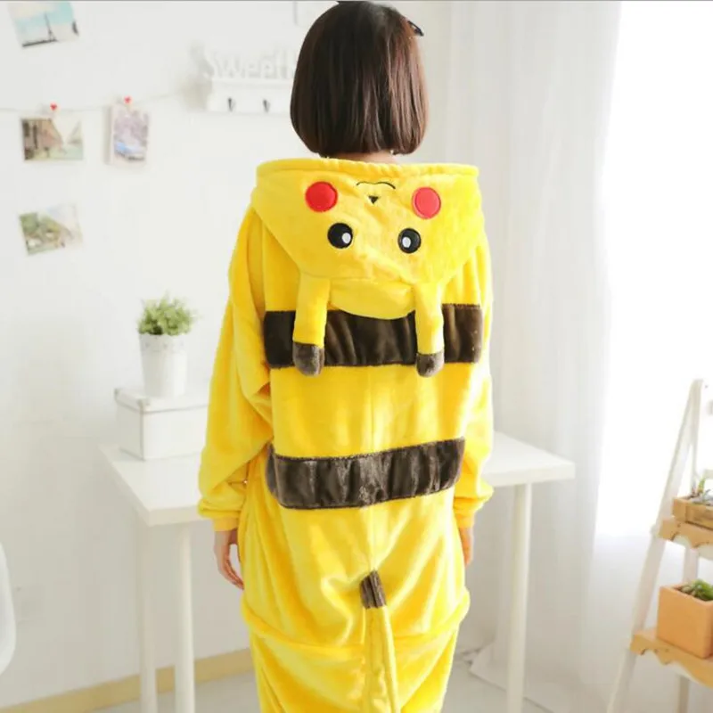 Унисекс Пижама для взрослых одежда сна Пикачу женщин Хэллоуин Onesie костюм| |