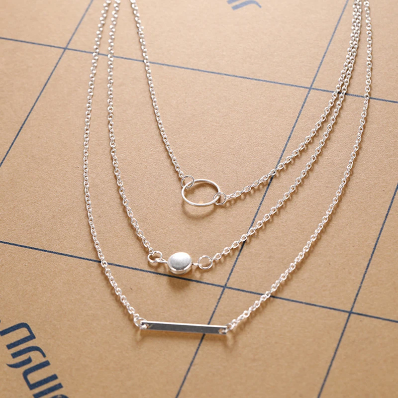 Ожерелье чокер многослойное женское винтажное в этническом стиле|Колье| |