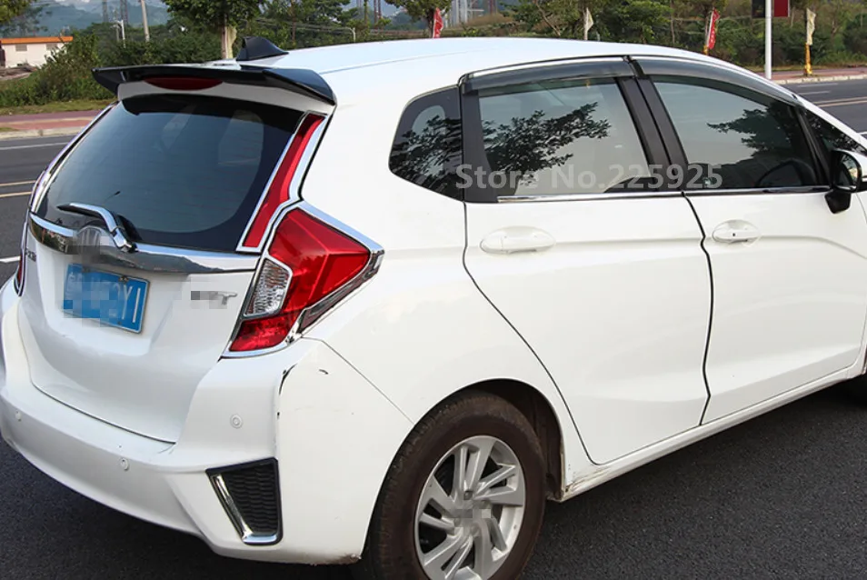 Краска спойлер Заводский СТИЛЬ заднее крыло крышка Цвет ДЕФЛЕКТОР ДЛЯ Honda GK5 FIT JAZZ задний спойлер