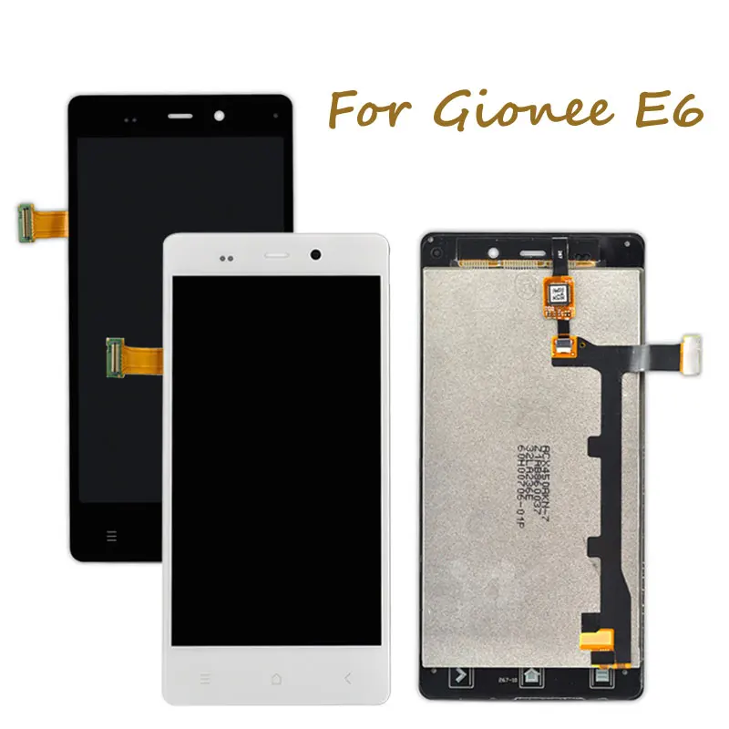 ЖК дисплей с сенсорным экраном и дигитайзером для Gionee Elife E6 Fit Blu life pure L240 L240I L240A Fly
