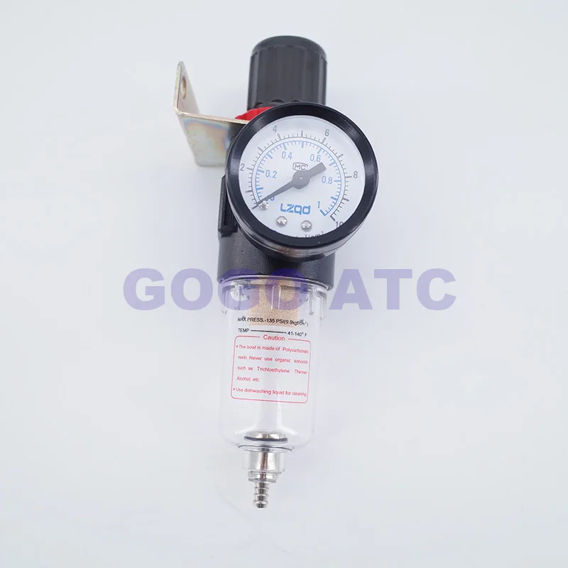 GOGO Airtac Тип Пневматический воздушный фильтр Регулятор AFR2000 1/4 дюйма с медным