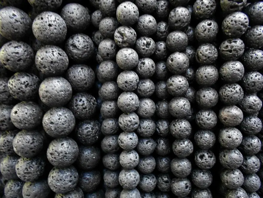 

Бусины из лавы, Круглые, черные, размер 4-12 мм, для изготовления ювелирных изделий