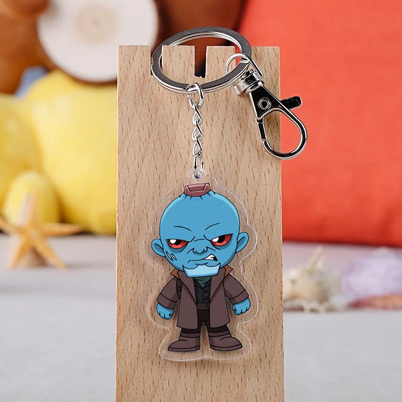 Marvel Movie Guardians of the Galaxy мультяшный рисунок автомобильный брелок держатель лучший