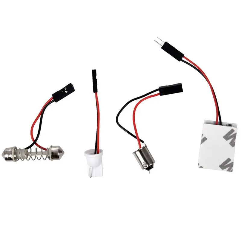 12 SMD 5050 светодиодный белый светильник Панель BA9S купольная гирлянда для интерьера