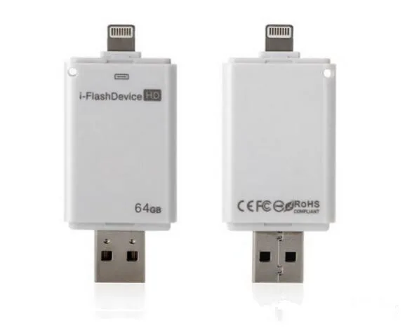 Для флеш накопителя Lightning 16g 32g 64g 128g Usb накопитель 6 языков Otg флэш для iPhone/6/6 s