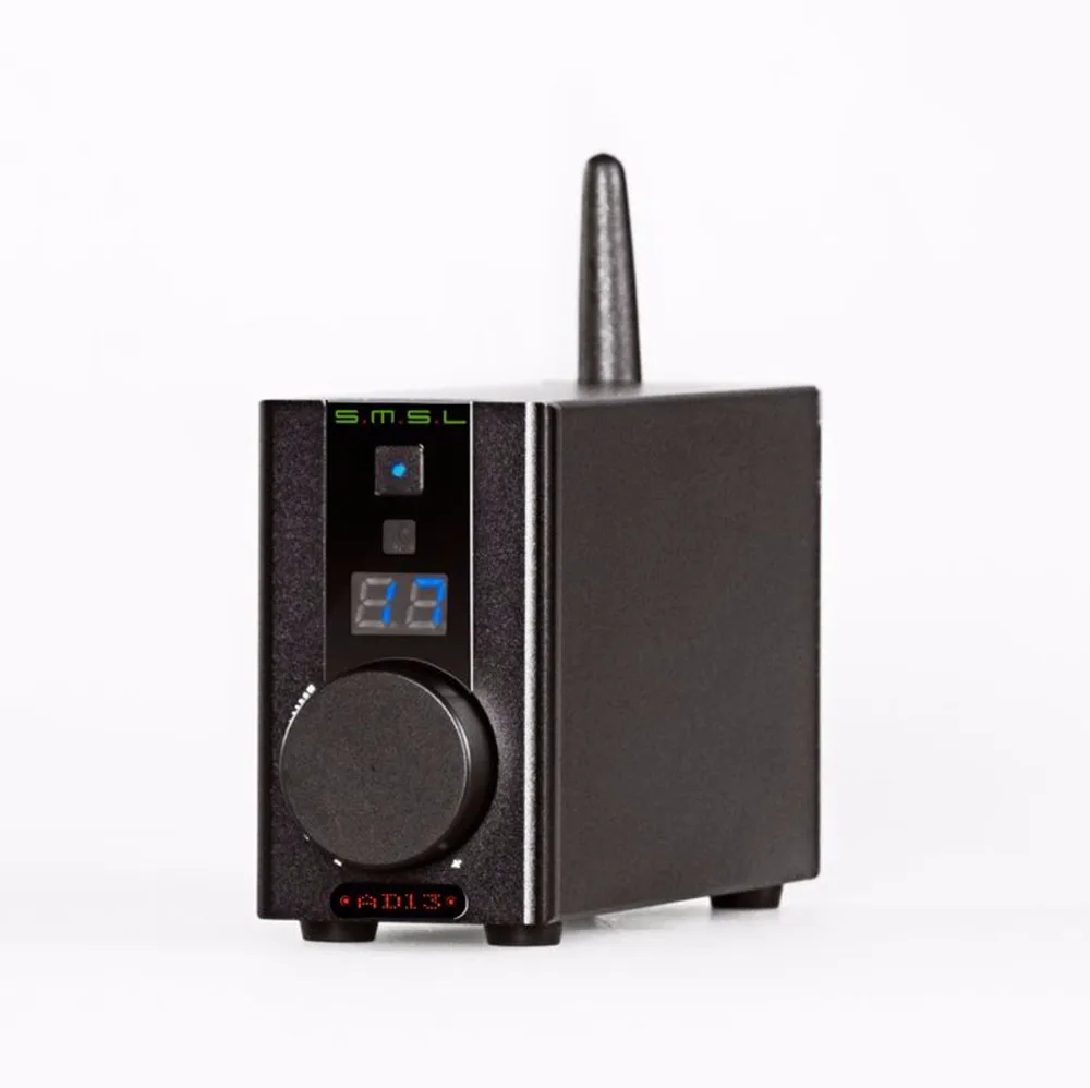 SMSL AD13 Bluetooth чистый цифровой HIFI усилитель мощности 50 Вт* 2 USB декодирование Bluetooth 4,0 усилитель мощности с пультом дистанционного управления