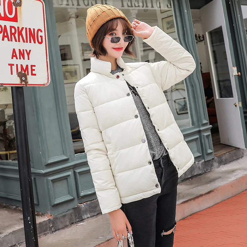 2018 winter coat women new Korean cotton parka female short section Slim baseball uniform jacket Solid Casual Parkas Mujer
2018 winter coat women new Korean cotton parka female short section Slim baseball uniform jacket Solid Casual Parkas Mujer