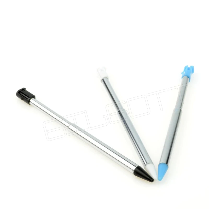 3 шт цвета металлический Выдвижной Стилус сенсорная ручка для Nintendo 3DS|pen 3ds|stylus for