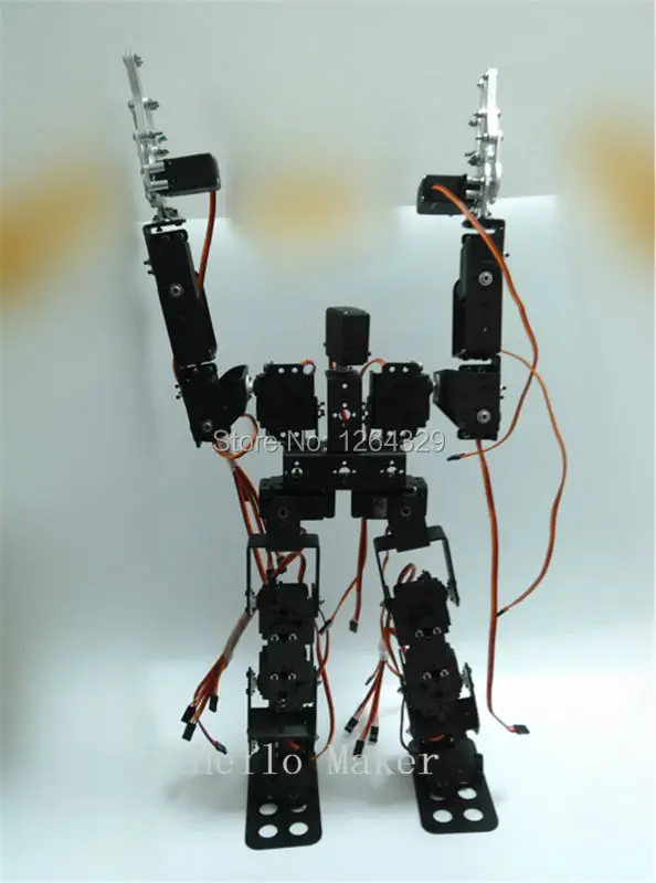 19 DOF гуманоид biped/шагающий робот высокий крутящий момент сервопривода