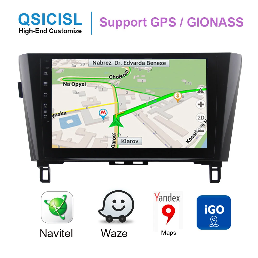 Android 9 0 ips 10 1 &quotавтомобильный dvd GPS Мультимедийный проигрыватель для Nissan X-Trail 2014