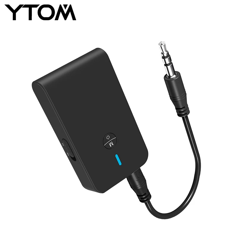 

Bluetooth 4.1 Transmitter / Receiver, 2-in-1 Wireless 3.5mm Adapter CSR Receiver For TV Headphones PC Home Sound System speaker