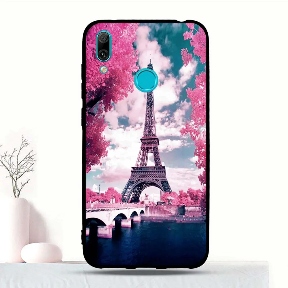 Для huawei Y7 Y7 Prime Y7 Pro чехол силиконовый для huawei Enjoy 9 мультяшный 3D принт Funda бампер чехол 6,2" чехол для телефона - Цвет: 4