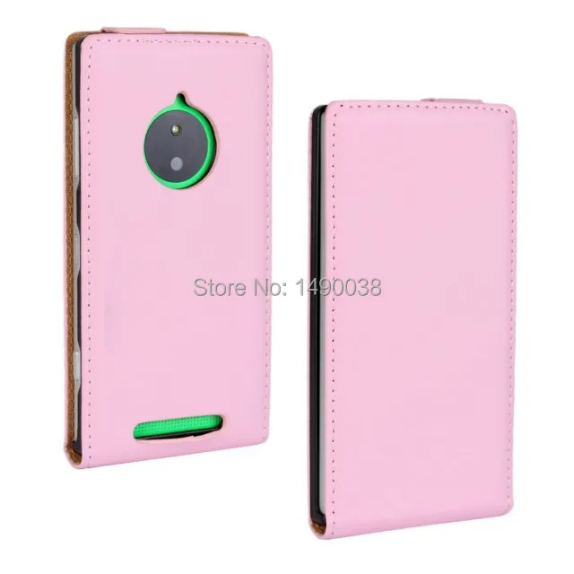 Флип чехол из натуральной кожи для Nokia Lumia 830|case free|case for nokiaphone cases |