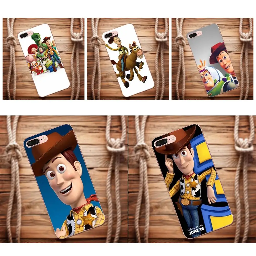 Vvcqod Мягкий защитный чехол Вуди из Истории игрушек селфи для Apple IPhone X 4 4S 5 5C 5S SE 6 S 7 8