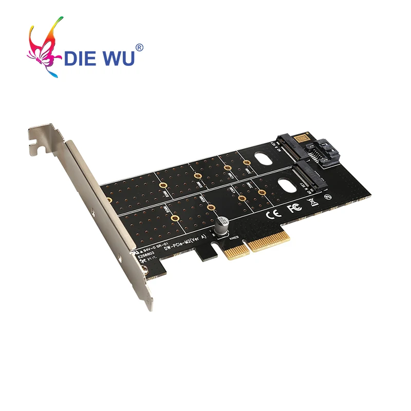 PCIe to M ключ B SATA порт адаптер расширения PCI Express для M.2 NVMe SSD NGFF Плата TXB044|Платы