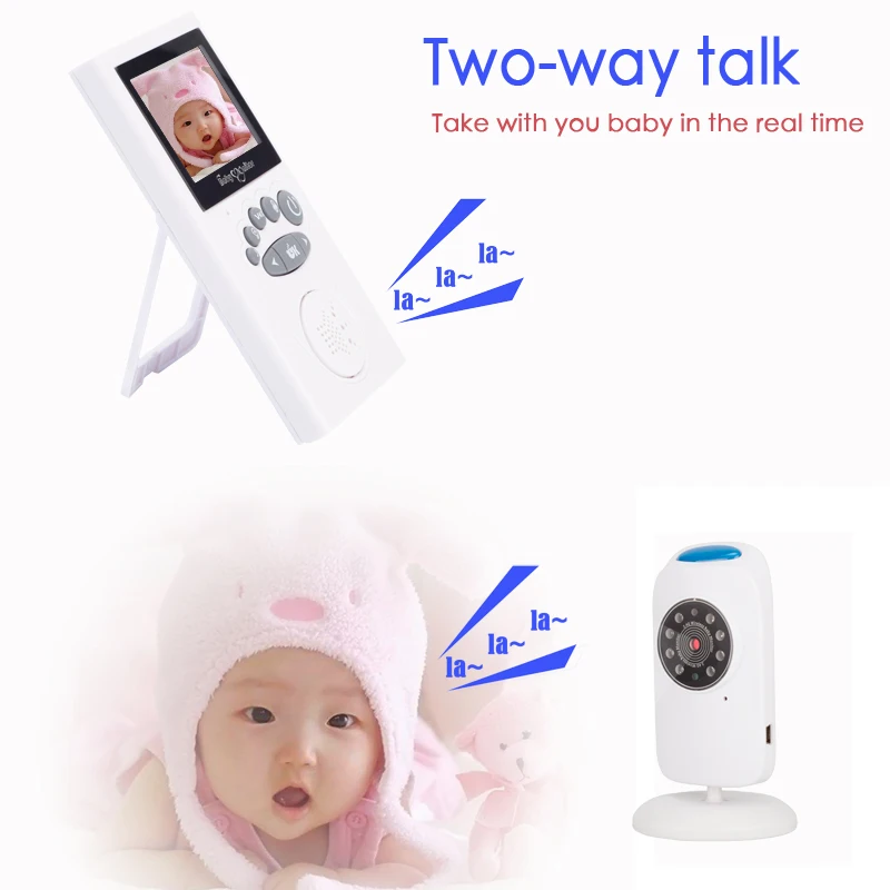 Беспроводной Детский Монитор 2 40 дюймов Way Talk Ночное видео Детская безопасность
