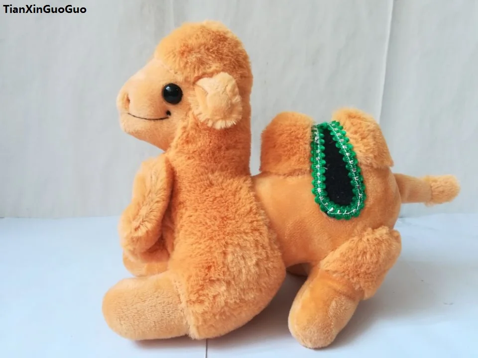 

about 20x18cm lovely prone camel plush toy soft doll kid's toy birthday gift b2728