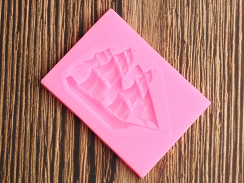 Парусник помадка Плесень DIY Инструменты для украшения торта для вечеринки 3D силиконовые формы Полимерная глина кухня Выпечка Шоколад Сахар ремесло