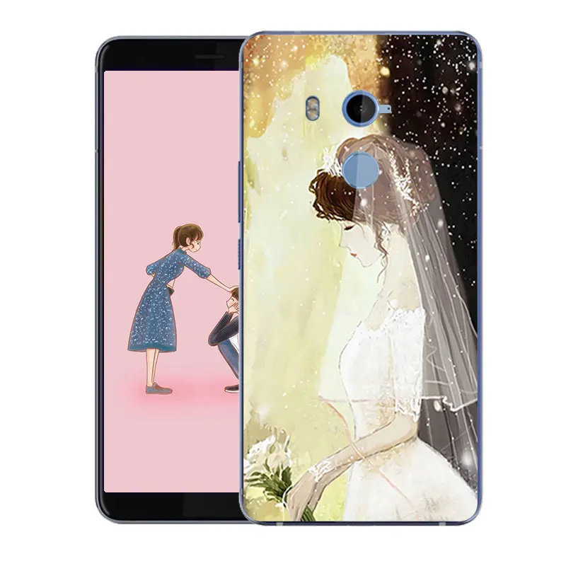 Чехол для HTC U11 Plus/HTC + мягкий чехол из ТПУ с принтом в виде брака U11Plus/HTC чехлы
