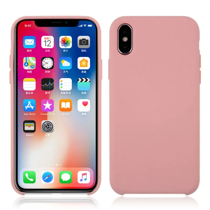 Жидкий силиконовый чехол xindman для iphone 6 6s plus 24 цвета Оригинальный 7 7plus 8 8plus X XS XR XSMAX