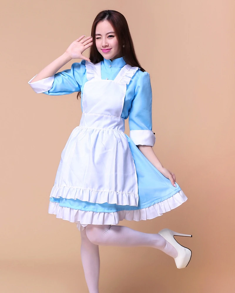 Высокое качество женский синий Фотофон|anime cosplay clothing|cosplay clothinganime |